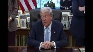 President Trump says he lost his voice screaming at stupid people