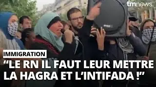 Le discours hallucinant d'une musulmane sur le RN lors d'une manif contre l'ext-droite (...)