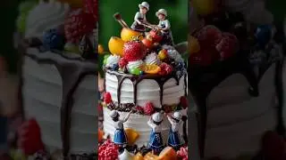 The little heroes stepped into the kitchen 👨&zwj;🍳 the cake is ready 🎂 and the party has begun 🎉 #ai