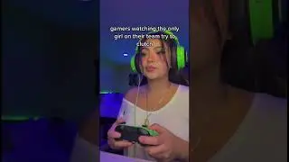 she&rsquo;s the only GAMER GIRL on the team&hellip; #Shorts #gaming