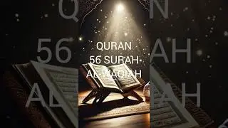 56 SURAH AL-WAQIAH 1-6 urdu translation short part-1 #allah #quran #islam #alwaqiah #shorts