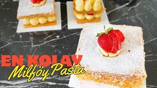 MİLFÖYDEN EN KOLAY PASTA TARİFİ 🍓🍓🍰