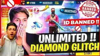 Unlimited Diamond Glitch -Id Ban😭🚫 | Free Fire Rapper Wise Event Unlimited Diamond Glitch