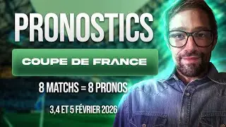 Pronostic foot Coupe de France - 8&egrave;mes de finale - OM Rennes, Strasbourg Monaco, Lens + ticket @11!