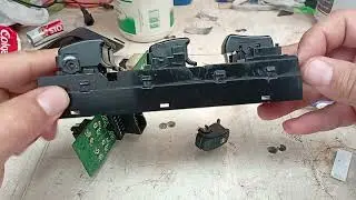 Arreglo interruptor de vidrios Kia esportage FQ 2010 Kia Sportage FQ 2010 window switch repair