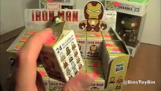 Opening (Almost) a Full Box of IRON MAN MICRO MUGGS!! by Bin's Toy Bin