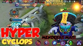 JANGAN KAGET LIAT DAMAGE CYCLOPS HYPER - RRQ LEMON PAKE CYCLOPS - RANK 1 CYCLOPS, CYCLOPS BUILD 2021
