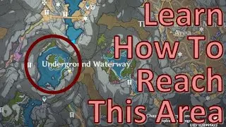 Route to Reach Underground Waterway West Area
