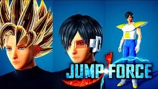 How to get SSJ Hair, Red Scouter, & Battle Jacket in Jump Force