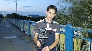 Video test Glidecam DSLR.Стедикам Canon Арқалық