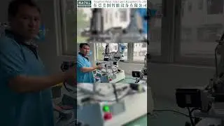 Semi Automatic Irregular Bottle Labeling Machine #labelingmachine