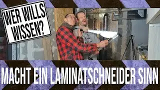 Macht ein Laminatschneider Sinn? Unfassbarer Laminat Schneider Test in unserem Tiny Home