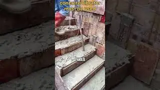 how to use concrete vibrator