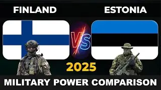Finland vs Estonia Military Power 2025 | Estonia vs Finland Military Power 2025