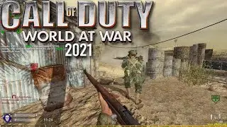 Call of Duty World at War Multiplayer In 2021 Domination Gameplay | 4K
