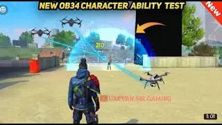 FREE FIRE NEW CHARACTER AFTER OB34 Update