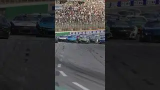 3-4 wide at Atlanta is WILD! #nascar