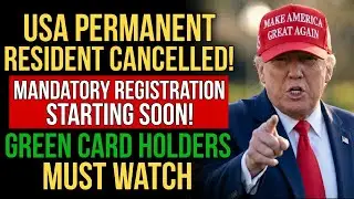 Green Card Holders Shocked! New US Immigration Law Just Changed Everything