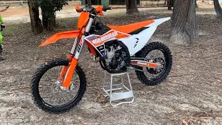 2023 Ktm Sx250f first ride