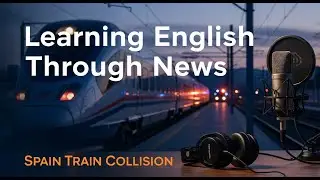 Spain Train Collision | Learn English Through Real News Stories #englishlearning #englishlistening