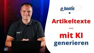 Artikeltexte mit KI generieren - KI im ERP-System