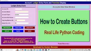 Creating Buttons in Python | Real-Life Coding Example #python