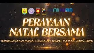 LIVE PERAYAAN NATAL BERSAMA PEMERINTAH DAN MASYARAKAT BAMAG, TNI, POLRI, BUMN, BUMD GROBOGAN  2025
