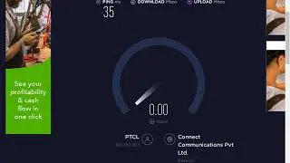 ptcl speed test vdsl 25mb