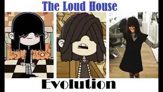 The Loud House Evolution - Lucy Loud -  Cartoon vs Movie vs Live action 😍😍😍😍