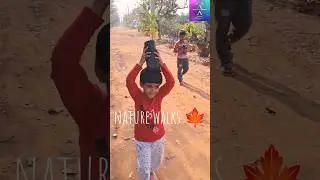 Nature walks by Amartya and Archita #kids #funny #nature #acting #active #naturelove #naturejoy