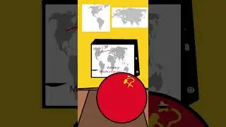 USSR Hero *funny countryballs animation* #geography #map #mapping