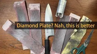 Fixing a Japanese Knife Chip, Cheap as Chips