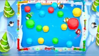 Stickman Party || Two Players for game snowball, tank, laser n war