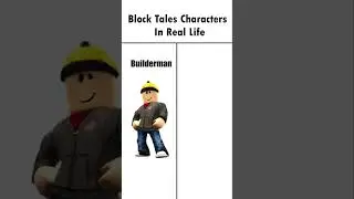 Block Tales Characters in Real Life Pt 2 #blocktales #roblox #shorts  #memes