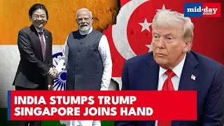 Singapore Shatters Trump Claims On India, PM Modi and Singapore PM Lawrence Wong Deepen Ties