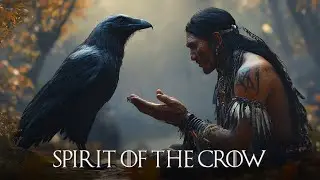 Spirit of the Crow - Native American Indian Flute and Handpan - Tranquility and Peace Meditation