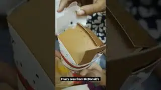 All time favourite #flurry #oreo #shortvideo #mcdonalds #dessert #foodie #likeandsubscribe #yummy