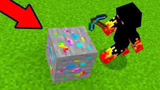 Achei o minério secreto raro e OP do Minecraft
