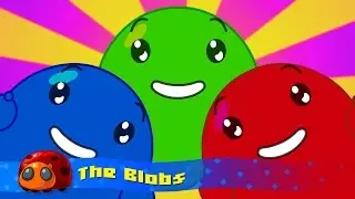 The Blobs | Learning Colours | Jellybug