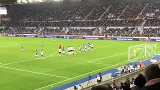 Strasbourg vs Reims 1-1 (splendid free kick Jean-Ricner Bellegarde - last minute of the match)