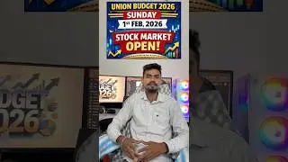 ALERT: Sunday Stock Market Open 😎 1 February Union Budget 2026! NSE BSE Officially Confirm, F&O