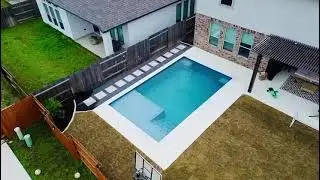 CUSTOM POOL INSTALLATION - COMPLETE TRANSFORMATION