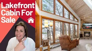 ✨Cozy Lakefront Cabin For Sale on Big Sand Lake | Your Perfect Northwoods Getaway!