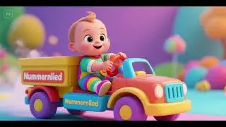 Baby Trucks Nummernlied 🚛🔢🎶 | Z&auml;hllied & Lernspa&szlig; f&uuml;r Kinder