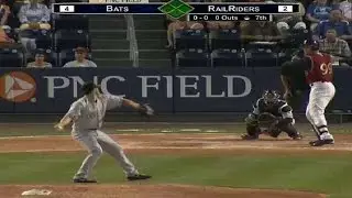 Judge gets first hit with RailRiders