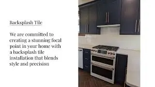 Cincinnati Backsplash: Elevate Your Space with Quality Tile Installation Services in Dayton, KY