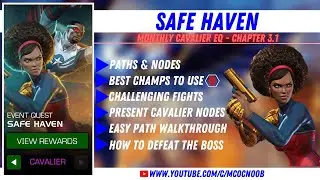 Safe Haven - Cavalier Event Quest - Chapter 3.1 - Misty Knight - MCOC - Feb 2022