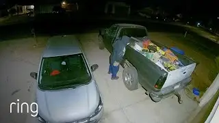 This Owner Used His Floodlight Cam's Siren To Send Truck Snooper On Their Way | RingTV