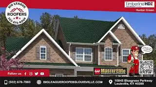 GAF Timberline HDZ Shingles in Hunter Green - Big League Roofers of Louisville, Kentucky