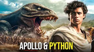 The Battle of Apollo and Python From Greek Mythology